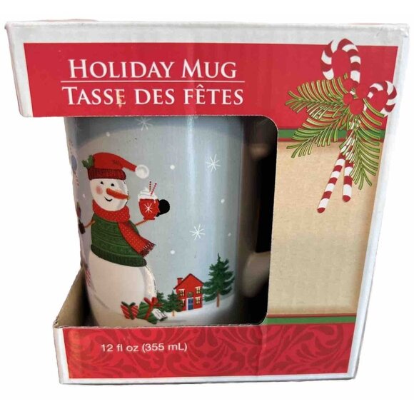 Royal Norfolk Other - Holiday Christmas Snow People Coffee Tea Cocoa Mug Cup 12 fl oz in Gift Box
